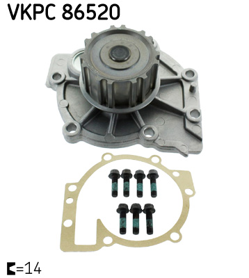 Pompă de apă, răcire motor VKPC 86520 SKF